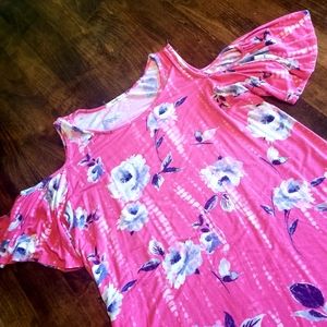 Boutique capped Sleeve Tank Top